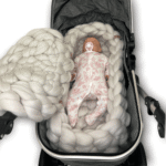 Babynest Merinowolle mit Decke Pearl Zusatzbild-1