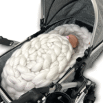 Babynest Merinowolle mit Decke Pearl Zusatzbild-2