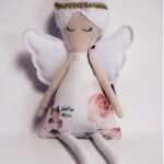 Stoffpuppe Engel 35 cm Rose Garden Girl Hauptbild