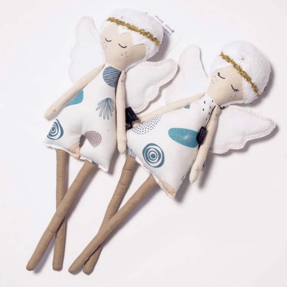 Stoffpuppe Engel 35 cm Happiness Boy Hauptbild