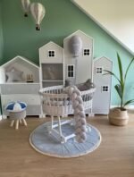 Bettschlange Velours Grey Zusatzbild-2