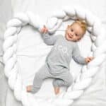 Bettschlange Velours White Hauptbild