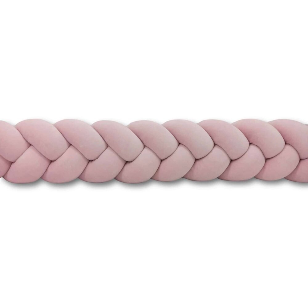 Bettschlange Velours Powder Pink Hauptbild