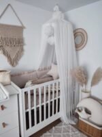 Canopée en tulle blanc (image supplémentaire 1)