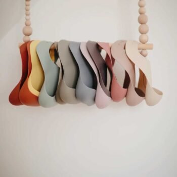 Mushie Silikon Lätzchen Dusty Rose Zusatzbild-2