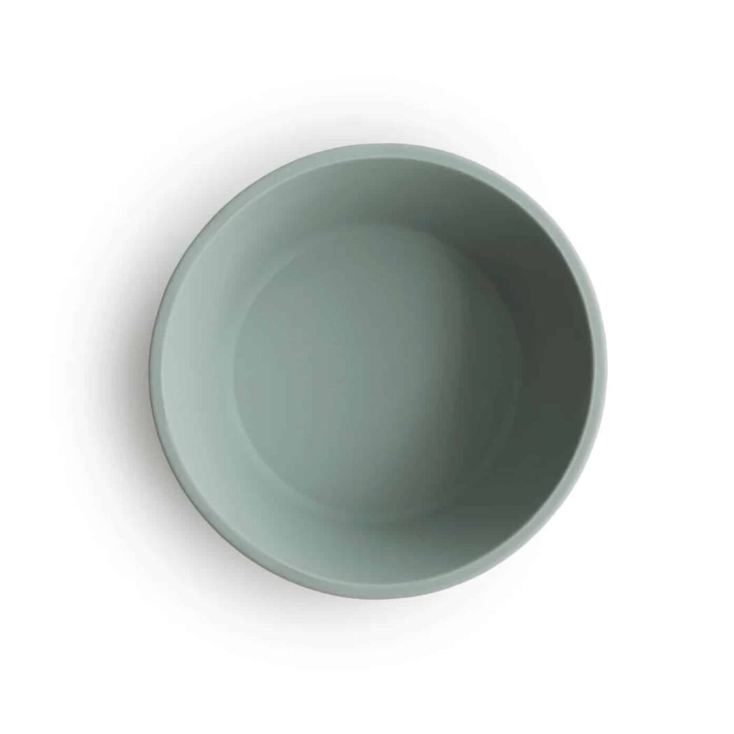 Mushie Silikon Schüssel mit Saugnapf Cambridge Blue Zusatzbild-1