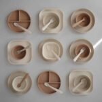 Mushie Silikon Teller mit Saugnapf Natural Zusatzbild-2