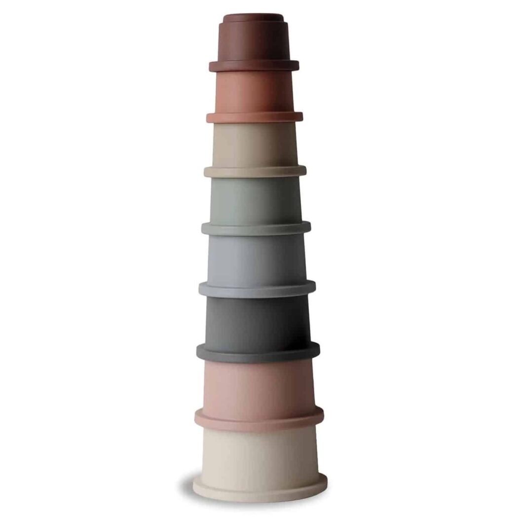 Mushie Stacking Tower Original Main Image