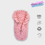 Fusssack Frontöffnung Baby Pink Zusatzbild-2
