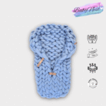Fusssack Frontöffnung Baby Blue Zusatzbild-1