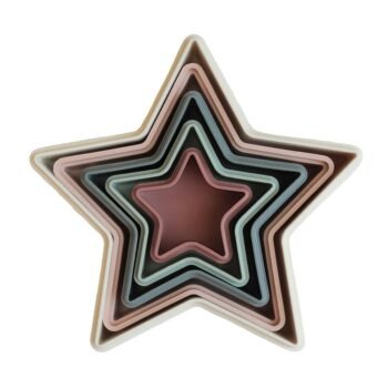Mushie Steck-/Stapelspiel Nesting Star Hauptbild