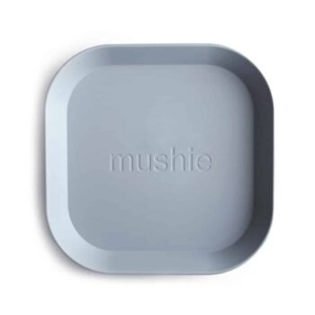Mushie Teller Quadrat 2er Set Cloud Hauptbild