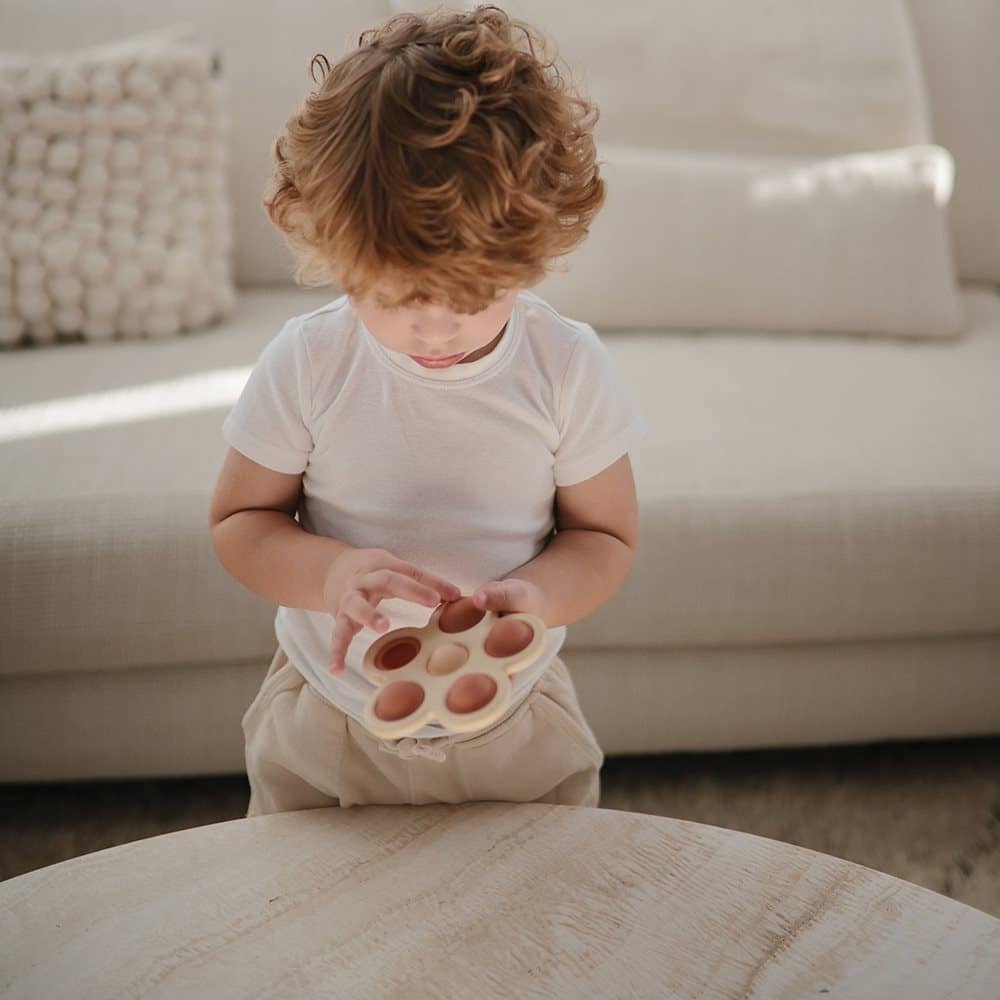 Mushie Press Toy Rose-Blush-Shifting Sand Zusatzbild-1