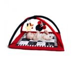 Montessori Krabbeldecke mit Spielbogen Rot Hauptbild