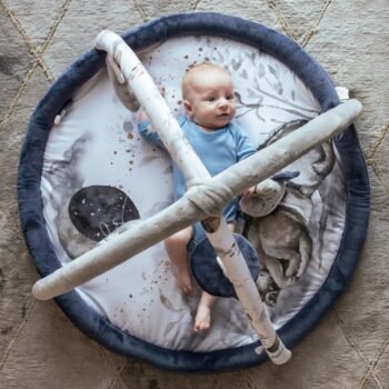 Krabbeldecke mit Spielbogen Wolf Moonlight Zusatzbild-1