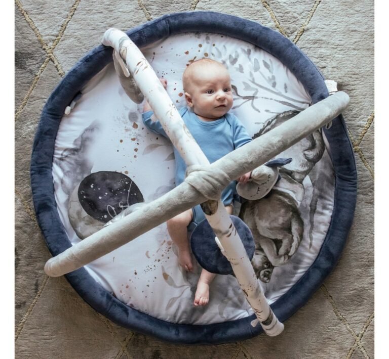 Krabbeldecke mit Spielbogen Wolf Moonlight Zusatzbild-1