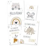 Milestone cards baby