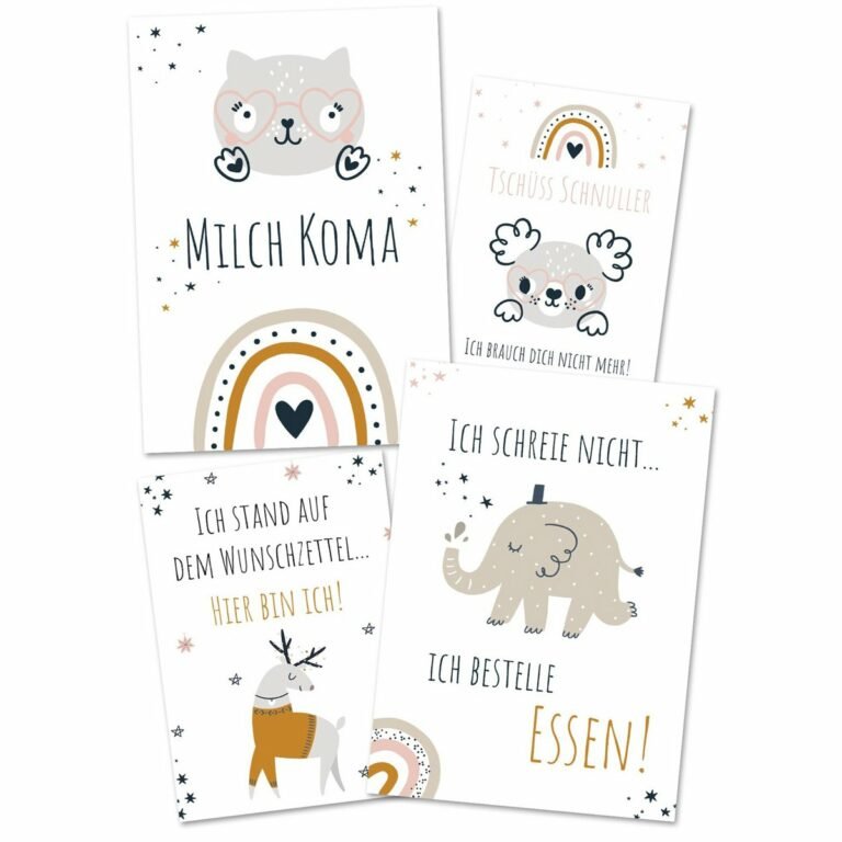 Meilensteinkarten Baby