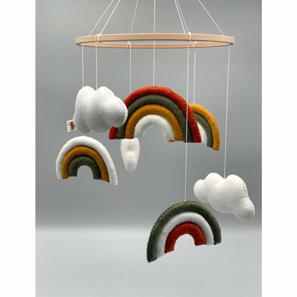 Mobile Baby Regenbogen Hauptbild