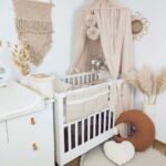Image principale de la canopée en tulle beige
