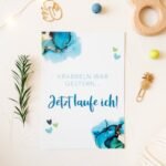 Cartes jalons Baby Dream Design