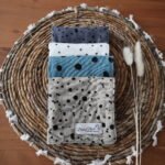 Mulltücher 4er Set aus Premium Musselin Dots-Triangels Zusatzbild-2