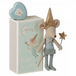 Maileg-Zahnfee-Maus in Streichholzschachtel - Blau Hauptbild