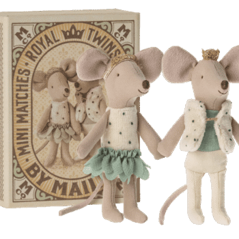 Maileg-Königliche Zwillingsmäuse, Kleine Schwester und Bruder in Box Hauptbild