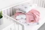 Bambus Babydecke Pink Zusatzbild-1
