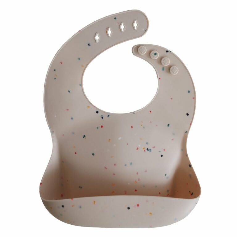 Mushie Vanilla Confetti_Bib
