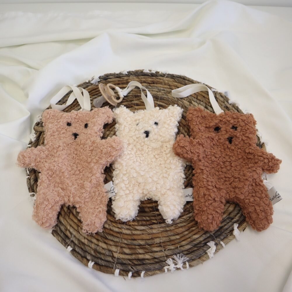 Pacifier cloth Teddy Cream Additional image-1