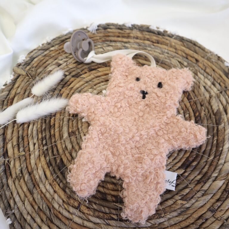 Schnullertuch Teddy Caramel Zusatzbild-1