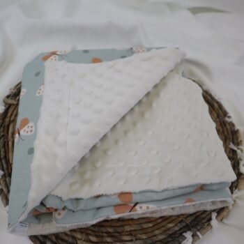 Kuscheldecke Premium Minky Butterflies Zusatzbild-1