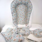 Baby nest complete 4-piece set Butterflies (main image)