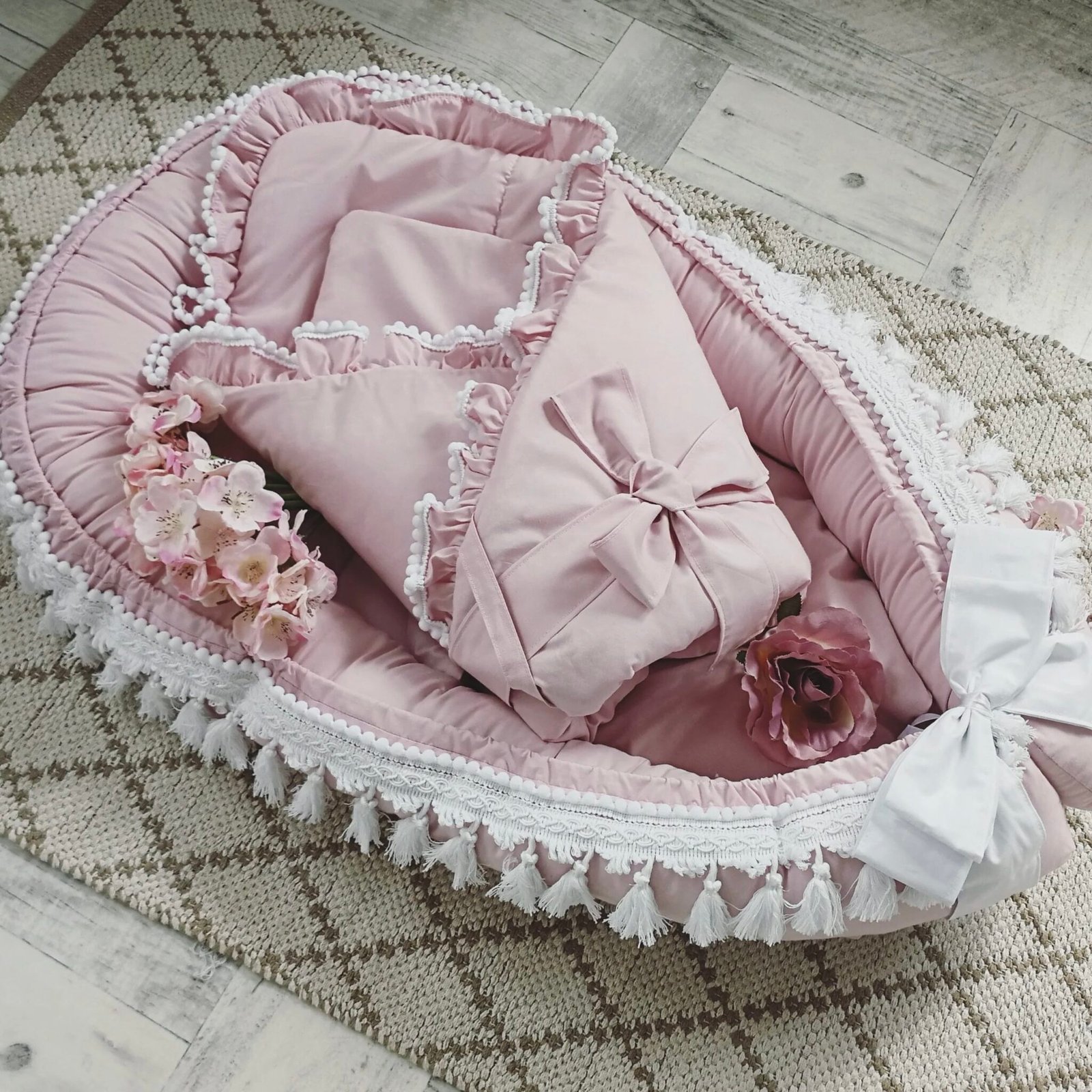 Babynest Boho Romantic Pink Baby nest Boho Romantic Pink Additional image 1