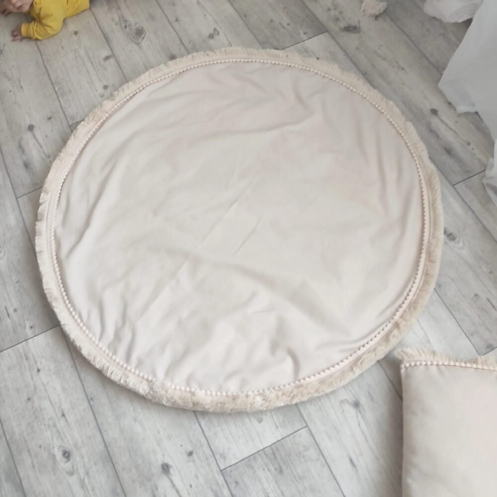 Krabbeldecke | Spielunterlage | Boho Beige Zusatzbild-1