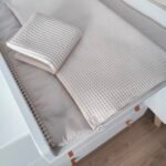 Wickelauflage Boho inklusive abnehmbare wasserdichte Unterlage |Beige Zusatzbild-1