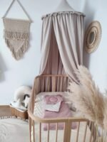 Babyschlafsack mit Kissen aus Velours |TOG 2.5| Steckkissen | Altrosa Zusatzbild-1