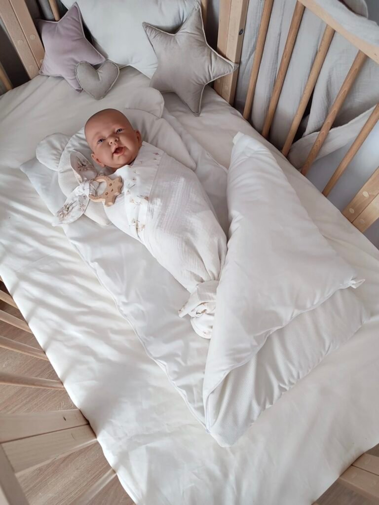 Babyschlafsack mit Kissen aus Velours |TOG 2.5| Steckkissen | Cream Zusatzbild-1