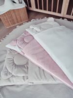 Babyschlafsack mit Kissen aus Velours |TOG 2.5| Steckkissen | Cream Zusatzbild-2