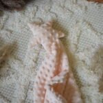 Schmusetuch |Minky|Rosa Star Hauptbild