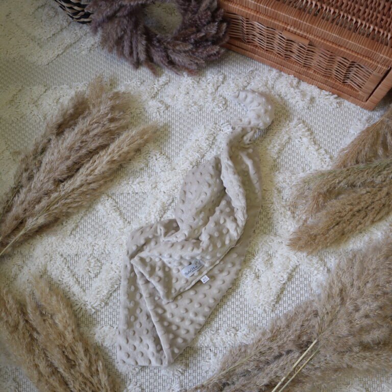 Schmusetuch |Minky|Beige Mond Hauptbild