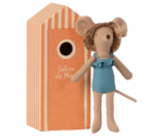 Maileg-Strandmaus, Mama in Cabin de Plage Hauptbild