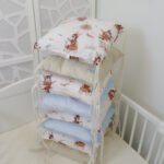 Komplett Bettset |Flying Away Premium |Velours Beige| TOG 2.5 | 0-3 Jahre Zusatzbild-3