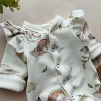 Strampler|Premium GOTS Baumwolle|Rainbow Morning Zusatzbild-1