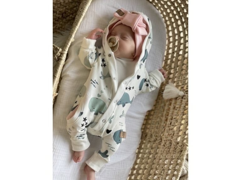 Jumpsuit |Premium GOTS Baumwolle|Whales Zusatzbild-1