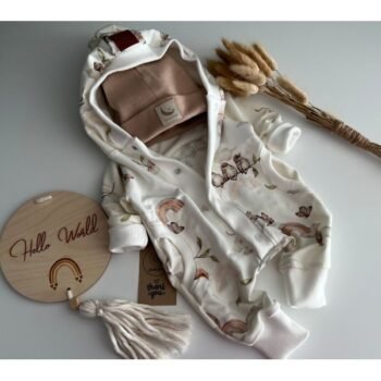 Jumpsuit |Premium GOTS Baumwolle|Rainbow Morning Zusatzbild-1