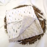 Coperta morbida e soffice in tessuto Minky di alta qualità con coriandoli colorati (Immagine aggiuntiva 2)