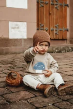 Bouclè Sweater|Mushroom Zusatzbild-2