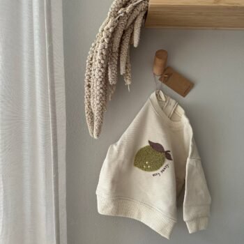 Bouclè Sweater|Lime Hauptbild